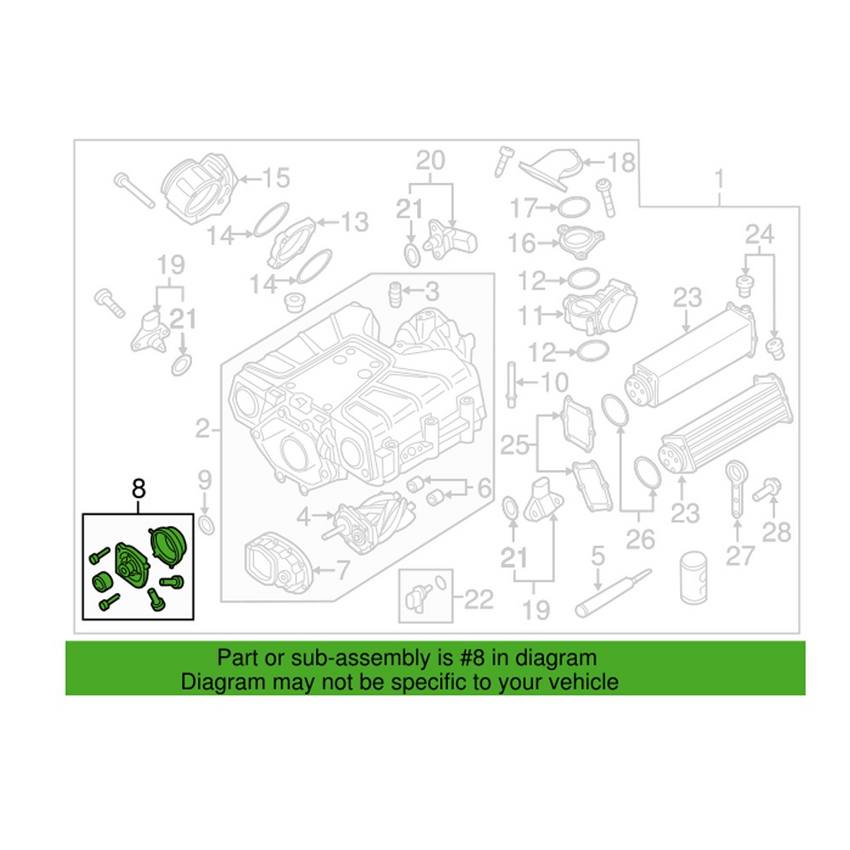 Audi Supercharger Clutch 06E145105S